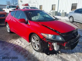 2011 Honda CR-Z EX with VIN JHMZF1D69BS012289, listed as a IAAI auction lot 41614618 with 1 mi miles. Bid and sale history available at carsss.com. Image 1.