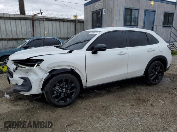 2024 Honda HR-V Sport with VIN 3CZRZ1H59RM723661, listed as a Copart auction lot 47883415 with 24,176 mi miles and Salvage Title. Bid and sale history available at carsss.com. Image 1.
