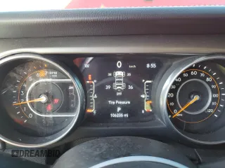 2018 Jeep Wrangler Unlimited Sahara z VIN 1C4HJXEN8JW283372, wystawiony jako Copart lot #47887815 z przebiegiem 106 235 mil mil oraz Szkoda całkowita • Salvage title. Historia ofert i sprzedaży dostępna na DreamBid. Obrazek 9.