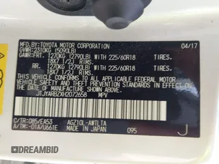 2017 Lexus NX 200t with VIN JTJYARBZXH2072658, listed as a IAAI auction lot 42220365 with 238,425 mi miles and . Bid and sale history available at DreamBid. Image 9.