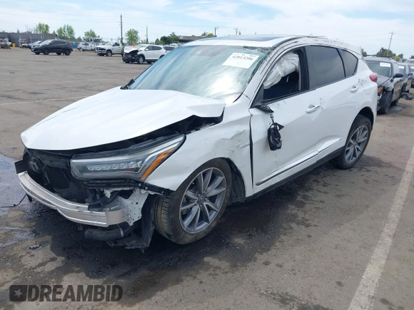 2020 Acura RDX Technology with VIN 5J8TC1H56LL008117, listed as a IAAI auction lot 42013206 with 83,032 mi miles and . Bid and sale history available at DreamBid. Image 2.