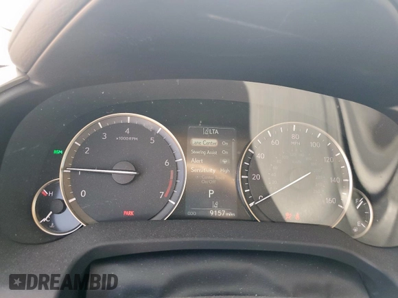 2022 Lexus RX 350 with VIN 2T2HZMAA3NC248761, listed as a Copart auction lot 60498775 with 9,157 mi miles and Salvage title. Bid and sale history available at DreamBid. Image 9.