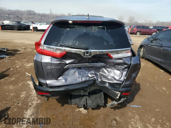 2019 Honda CR-V EX with VIN 5J6RW2H57KL035955, listed as a Copart auction lot 48019615 with 42,107 mi miles and Salvage Title. Bid and sale history available at DreamBid. Image 6.