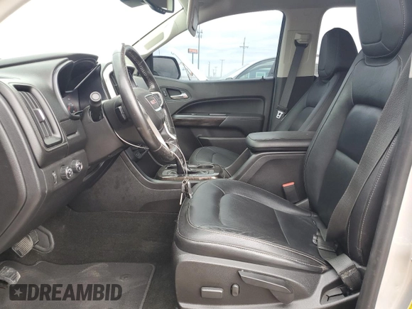 2016 GMC Canyon 4WD SLT with VIN 1GTG6DE35G1208242, listed as a Copart auction lot 63882844 with 58,155 mi miles and Salvage Title. Bid and sale history available at carsss.com. Image 7.