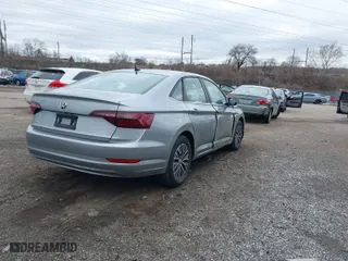 2020 Volkswagen Jetta S with VIN 3VWC57BU7LM086896, listed as a IAAI auction lot 41794584 with 16,662 mi miles. Bid and sale history available at carsss.com. Image 4.
