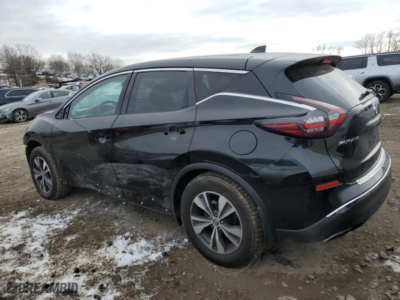 2021 Nissan Murano S with VIN 5N1AZ2AS4MC125198, listed as a Copart auction lot 88814525 with 45,188 mi miles and Salvage Title. Bid and sale history available at carsss.com. Image 2.