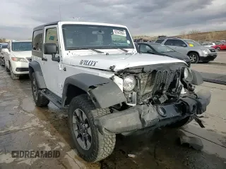 2018 Jeep Wrangler Sport S with VIN 1C4AJWAG1JL884708, listed as a Copart auction lot 82643804 with 80,002 mi miles and Salvage title. Bid and sale history available at DreamBid. Image 14.