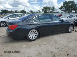 2011 BMW 7 Series with VIN WBAKX8C57BC198326, listed as a Copart auction lot 69985174 with 142,353 mi miles and Clean title. Bid and sale history available at DreamBid. Image 3.