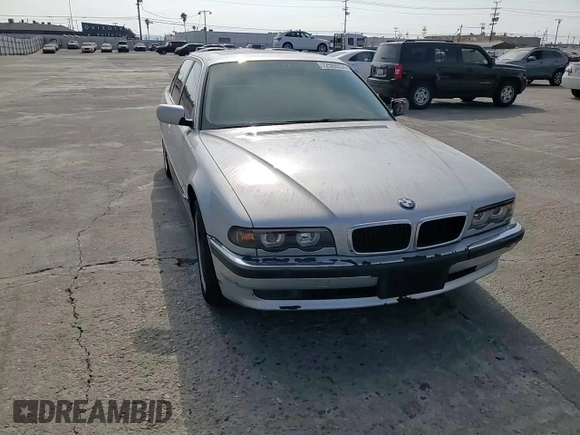 1999 BMW 7 Series 740il with VIN WBAGH8332XDP02624, listed as a Copart auction lot 72588834 with 100,650 mi miles and Salvage Title. Bid and sale history available at carsss.com. Image 10.