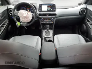 2021 Hyundai Kona Ultimate with VIN KM8K53A55MU665296, listed as a Copart auction lot 87856885 with 28,574 mi miles and Salvage Title. Bid and sale history available at carsss.com. Image 8.