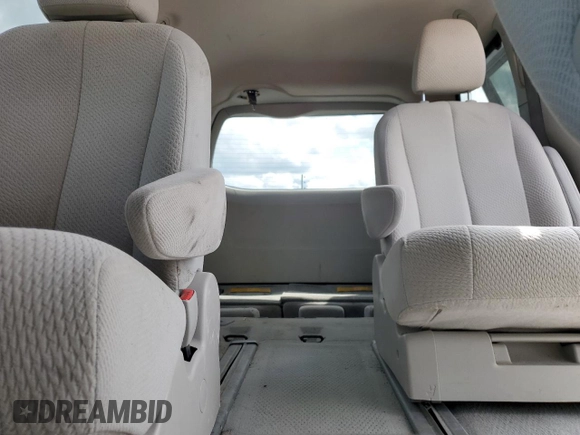 2014 Toyota Sienna LE with VIN 5TDJK3DC9ES087180, listed as a Copart auction lot 54420785 with 107,993 mi miles and Salvage title. Bid and sale history available at DreamBid. Image 10.