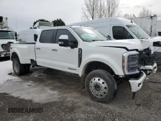 2024 Ford F-450 XL с VIN 1FT8W4DM3REF50203, выставлен на аукционе Copart как лот 46524895 с пробегом 12 182 миль миль и Списание • Salvage title. История ставок и продаж доступна на DreamBid. Изображение 4.