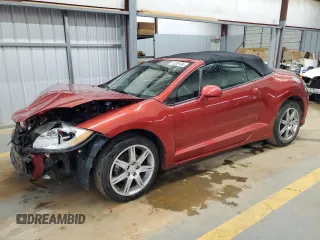 2008 Mitsubishi Eclipse GT with VIN 4A3AL35TX8E007128, listed as a Copart auction lot 72209194 with 0 mi miles and Salvage Title. Bid and sale history available at carsss.com. Image 1.