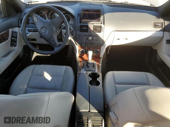 2011 Mercedes-Benz C 350 Sport with VIN WDDGF5GB1BR168865, listed as a Copart auction lot 42651305 with 54,528 mi miles and Salvage title. Bid and sale history available at DreamBid. Image 8.