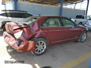 2007 Lincoln MKZ z VIN 3LNHM26T67R633256, wystawiony jako Copart lot #61353005 z przebiegiem 108 106 mil mil oraz Szkoda całkowita • Salvage title. Historia ofert i sprzedaży dostępna na DreamBid. Obrazek 3.