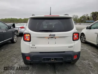 2015 Jeep Renegade Latitude with VIN ZACCJBBT2FPC17663, listed as a Copart auction lot 50494695 with 143,303 mi miles and Salvage Title. Bid and sale history available at carsss.com. Image 6.
