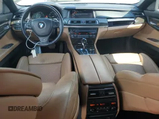 2014 BMW 7 Series 750i xDrive with VIN WBAYB6C53ED225212, listed as a Copart auction lot 71866424 with 122,567 mi miles and Salvage Title. Bid and sale history available at carsss.com. Image 8.