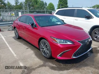 2025 Lexus ES 350 with VIN 58ADZ1B11SU197148, listed as a IAAI auction lot 42372516 with 2,487 mi miles and . Bid and sale history available at DreamBid. Image 1.
