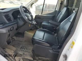 2021 Ford Transit Cargo with VIN 1FTBR1X87MKA46404, listed as a Copart auction lot 45162425 with 81,901 mi miles and Salvage Title. Bid and sale history available at DreamBid. Image 7.