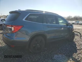 2021 Honda Pilot Special Edition with VIN 5FNYF5H20MB038792, listed as a Copart auction lot 46093535 with 50,369 mi miles and Salvage Title. Bid and sale history available at DreamBid. Image 3.