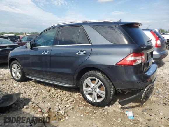 2015 Mercedes-Benz M 350 with VIN 4JGDA5HB0FA539881, listed as a Copart auction lot 58784215 with 115,933 mi miles and Clean title. Bid and sale history available at DreamBid. Image 2.