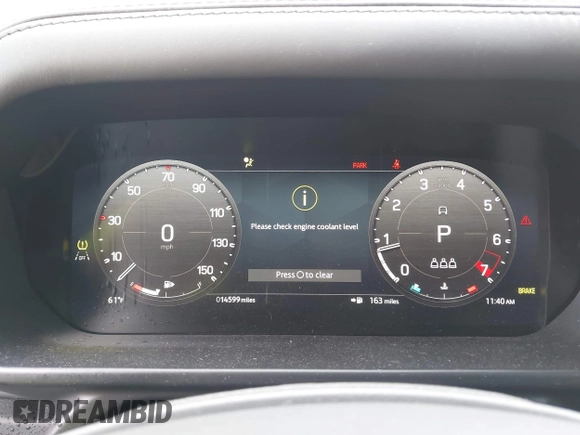 2024 Land Rover Defender X с VIN SALEX7EU3R2271831, выставлен на аукционе IAAI как лот 42415260 с пробегом 14 599 миль миль и . История ставок и продаж доступна на DreamBid. Изображение 7.
