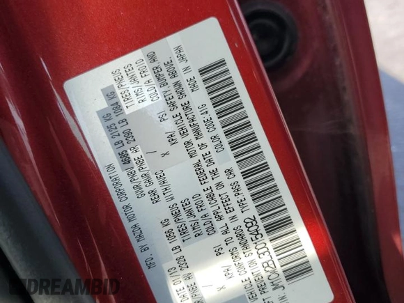 2013 Mazda 5 Sport with VIN JM1CW2BL3D0154092, listed as a Copart auction lot 62006355 with 214,330 mi miles and Clean title. Bid and sale history available at DreamBid. Image 13.