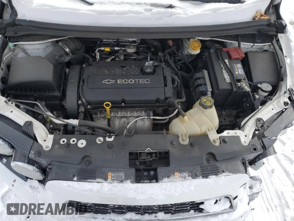 2016 Chevrolet Sonic LS z VIN 1G1JA6SH6G4105225, wystawiony jako Copart lot #89131055 z przebiegiem 112 365 mil mil oraz Szkoda całkowita • Salvage title. Historia ofert i sprzedaży dostępna na DreamBid. Obrazek 11.