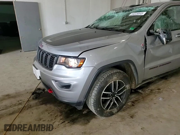 2021 Jeep Grand Cherokee Trailhawk z VIN 1C4RJFLG9MC502171, wystawiony jako Copart lot #59328045 z przebiegiem 154 012 mil mil oraz Szkoda całkowita • Salvage title. Historia ofert i sprzedaży dostępna na DreamBid. Obrazek 13.