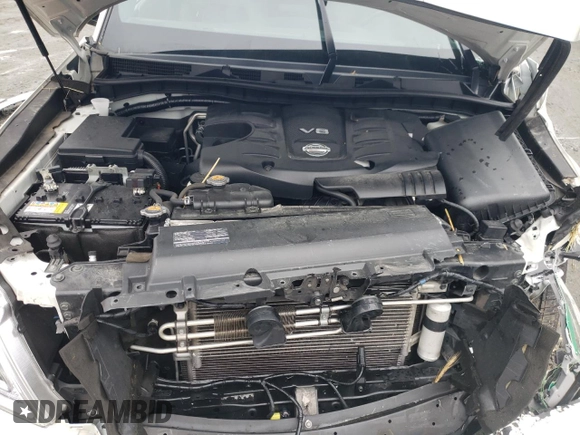 2019 Nissan Armada Platinum with VIN JN8AY2NE0K9759649, listed as a Copart auction lot 57716743 with 45,495 mi miles. Bid and sale history available at carsss.com. Image 13.