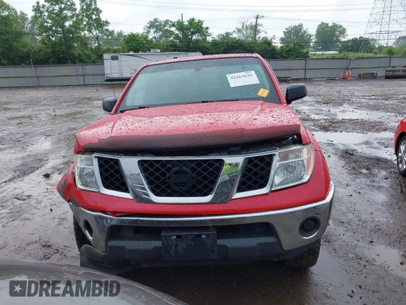 2005 Nissan Frontier LE with VIN 1N6AD06W55C433921, listed as a IAAI auction lot 42263626 with 107,404 mi miles and . Bid and sale history available at DreamBid. Image 13.