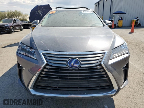 2019 Lexus RX with VIN JTJDGKCA7K2008274, listed as a Copart auction lot 70887954 with 61,256 mi miles and Salvage Title. Bid and sale history available at carsss.com. Image 5.