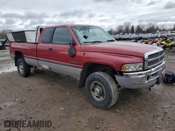1999 Dodge 2500 z VIN 1B7KF2367XJ566373, wystawiony jako Copart lot #47942975 z przebiegiem 134 136 mil mil oraz Szkoda całkowita • Salvage title. Historia ofert i sprzedaży dostępna na DreamBid. Obrazek 4.
