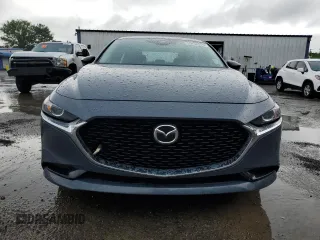 2024 Mazda 3 S Carbon Edition with VIN 3MZBPBCM8RM408560, listed as a Copart auction lot 55236975 with 8,386 mi miles and Non Repairable. Bid and sale history available at DreamBid. Image 5.
