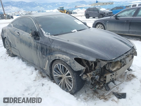 2017 Infiniti Q60 Premium with VIN JN1EV7EK9HM364368, listed as a IAAI auction lot 41604787 with 97,384 mi miles and . Bid and sale history available at DreamBid. Image 1.