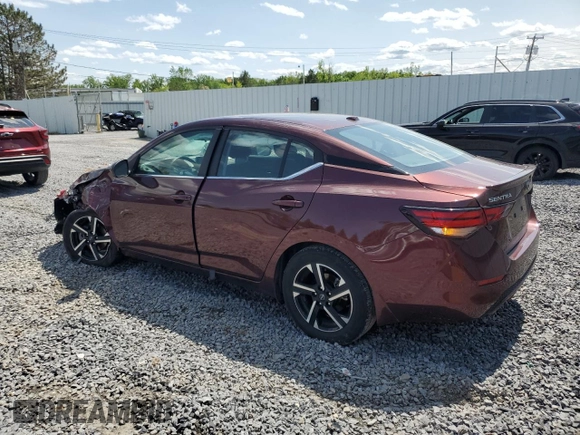 2024 Nissan Sentra SV with VIN 3N1AB8CV6RY318165, listed as a Copart auction lot 59402985 with 7,064 mi miles and Salvage title. Bid and sale history available at DreamBid. Image 2.