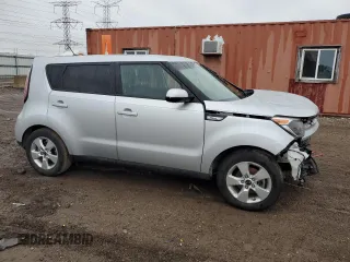 2018 Kia Soul with VIN KNDJN2A24J7569976, listed as a Copart auction lot 52013375 with 21,050 mi miles and Salvage Title. Bid and sale history available at DreamBid. Image 4.