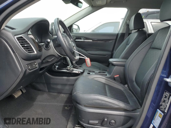 2022 Kia Seltos SX with VIN KNDETCA27N7268234, listed as a Copart auction lot 50480095 with 43,950 mi miles and Salvage title. Bid and sale history available at DreamBid. Image 7.