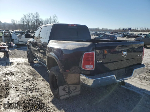 2018 Ram 3500 Laramie with VIN 3C63RRML5JG373731, listed as a Copart auction lot 41849925 with 147,461 mi miles and Salvage Title. Bid and sale history available at carsss.com. Image 2.