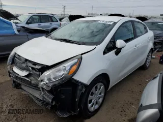 2017 Kia Rio LX z VIN KNADM4A39H6086372, wystawiony jako Copart lot #43648205 z przebiegiem 138 381 mil mil oraz Szkody całkowita. Historia ofert i sprzedaży dostępna na DreamBid. Obrazek 1.