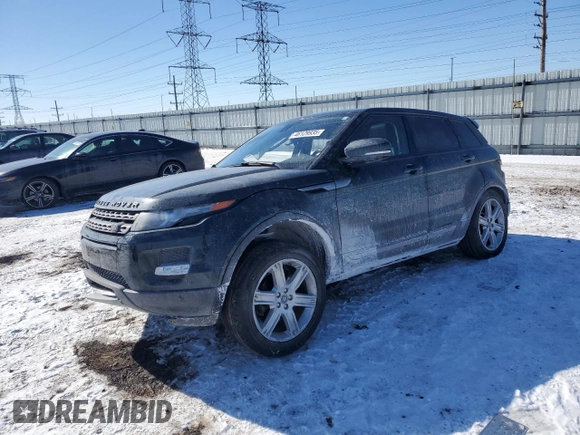 2013 Land Rover Range Rover Evoque Pure Plus with VIN SALVP2BG3DH818572, listed as a Copart auction lot 46129935 with 135,685 mi miles and Salvage Title. Bid and sale history available at carsss.com. Image 1.