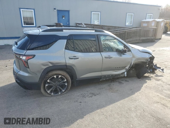 2025 Chevrolet Equinox AWD RS with VIN 3GNAXTEG8SL285728, listed as a Copart auction lot 51778115 with Not provided miles and Salvage title. Bid and sale history available at DreamBid. Image 3.