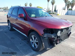 2016 Dodge Durango Limited with VIN 1C4RDHDG5GC459549, listed as a IAAI auction lot 41959863 with 93,760 mi miles. Bid and sale history available at carsss.com. Image 1.