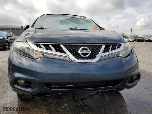 2011 Nissan Murano S with VIN JN8AZ1MW8BW155348, listed as a Copart auction lot 51976835 with 208,208 mi miles and Non Repairable. Bid and sale history available at carsss.com. Image 5.