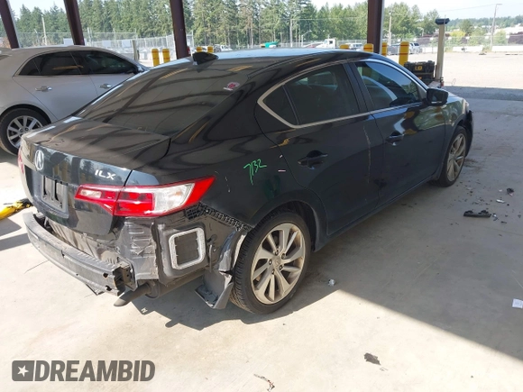 2017 Acura ILX with VIN 19UDE2F37HA003386, listed as a IAAI auction lot 42520744 with 154,536 mi miles and . Bid and sale history available at DreamBid. Image 4.