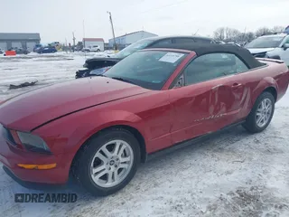 2008 Ford Mustang Deluxe with VIN 1ZVHT84NX85170490, listed as a IAAI auction lot 41608708 with 153,081 mi miles and . Bid and sale history available at carsss.com. Image 14.