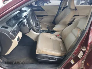 2014 Honda Accord Touring with VIN 1HGCR3F99EA021734, listed as a Copart auction lot 59976805 with 141,020 mi miles and Salvage title. Bid and sale history available at DreamBid. Image 7.