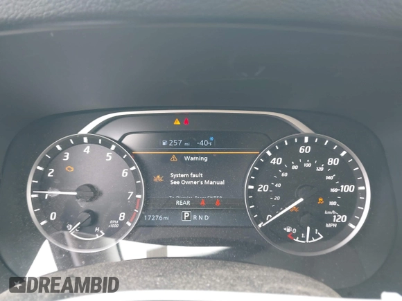 2024 Nissan Frontier S with VIN 1N6ED1CL2RN649303, listed as a IAAI auction lot 40406760 with 17,276 mi miles and . Bid and sale history available at DreamBid. Image 7.