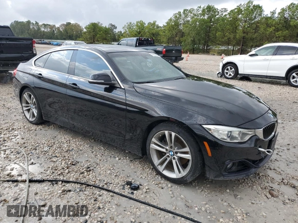 2016 BMW 4 Series 428i with VIN WBA4A9C54GG505838, listed as a Copart auction lot 78305884 with 56,892 mi miles and Salvage Title. Bid and sale history available at carsss.com. Image 4.