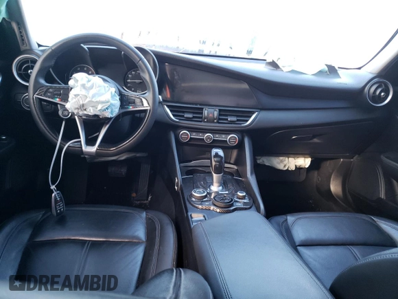 2017 Alfa Romeo Giulia with VIN ZARFAEBN2H7553710, listed as a Copart auction lot 72142482 with 69,562 mi miles. Bid and sale history available at carsss.com. Image 8.